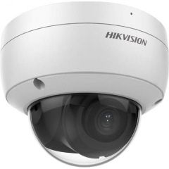 Hikvision IP dómkamera - DS-2CD2143G2-IU (4MP, 2,8mm, kültéri, H265+, IP67, IR30m, ICR, WDR, 3DNR, SD, PoE, IK10)