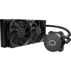 Cooler Master MasterLiquid 240L Core processzor vízhűtő fekete