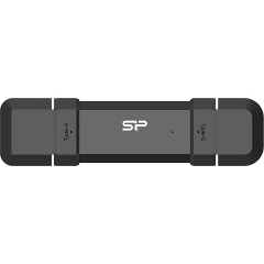 Silicon Power Marvel Xtreme DS72 500GB USB-A/C 3.2 Gen2 külső SSD fekete