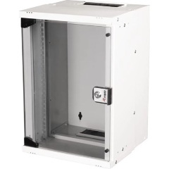 Equip Fali Rackszekrény - EWM-09-3030-B (10", 9U, 300x300mm, lapra szerelt, szürke)