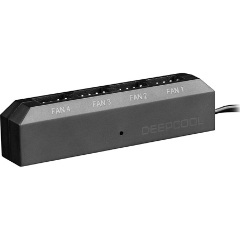 DeepCool Ventilátor tápkábel elosztó - FH-04 (4 db 4pin)