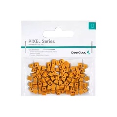 DeepCool Számítógépház Kiegészítő - PIXEL PO (100db, narancs, szilikon)