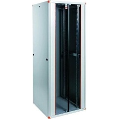 LEGRAND hálózati rack szekrény, 19` 42U SZÉL: 600 MÉLY: 800 MAG: 1894 szürke szimpla üvegajtó / kidönthető hátlap