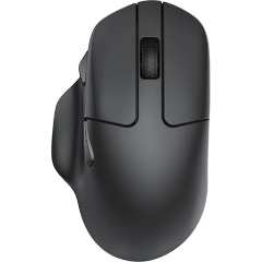 Keychron M7 optikai Bluetooth / vezeték nélküli egér fekete