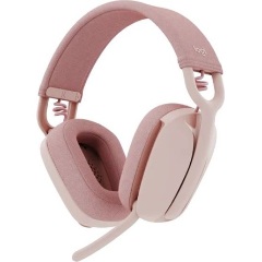 Logitech Zone Vibe 100 fejhallgató headset rózsaszín