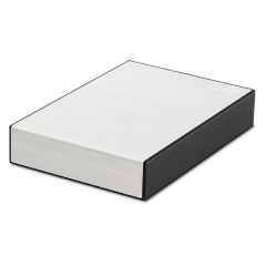 Seagate One Touch 4TB USB-A 3.0 2,5" külső HDD ezüst with Password Protection