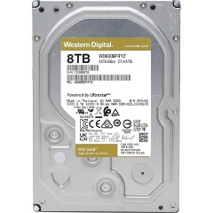 Western Digital Gold 8TB 7200rpm 256MB SATA3 3,5" HDD