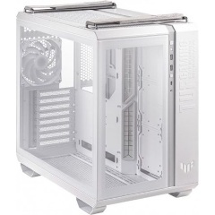 Asus TUF Gaming GT502 Plus táp nélküli ablakos Mid Tower számítógépház fehér