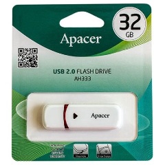 Apacer 32GB AH333 USB-A 2.0 pendrive BOX fehér