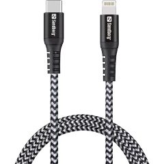 Sandberg 441-55 Lightning - USB-C M/M adatkábel 1m