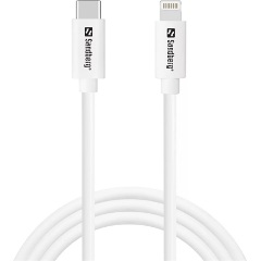 Sandberg 136-58 MFI Lightning - USB-C M/M adatkábel 1m