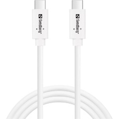 Sandberg 136-53 USB-C 3.1 Gen2 - USB-C 3.1 Gen2 M/M adatkábel 1m