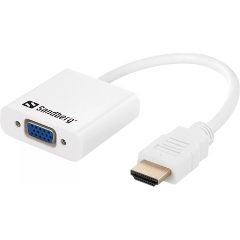Sandberg 508-77 1db HDMI 1.3 -> 1db VGA 1db Jack stereo 3,5mm M/F adapter