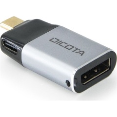 Dicota D32046 1db USB-C -> 1db Mini DisplayPort 1.2 1db USB-C M/F adapter ezüst
