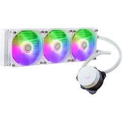 Cooler Master MasterLiquid 360L Core ARGB processzor vízhűtő fehér