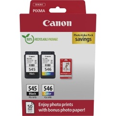 Canon PG-545/CL-546 Photo Value Pack tintapatron + fotópapír 4-color