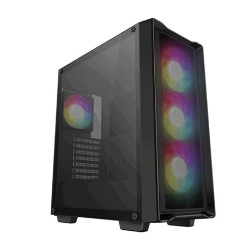 DeepCool CC560 MESH V2 táp nélküli ablakos Mid Tower számítógépház fekete