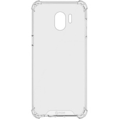 Samsung J4 (2018) ROAR JELLY ARMOR szilikon telefonvédő ütésállóság, légpárnás sarok, ÁTLÁTSZÓ