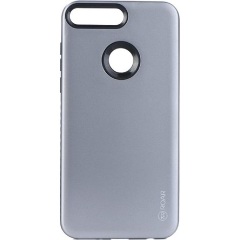 Huawei Y6 Prime (2018) ROAR RICO ARMOR szilikon telefonvédő ütésállóság, matt, SZÜRKE