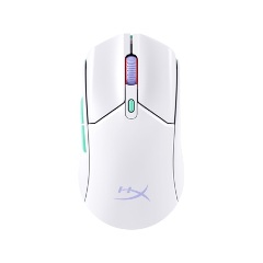 HP HyperX Pulsefire Haste 2 Core Wireless optikai Bluetooth / vezeték nélküli gaming egér fehér-lila
