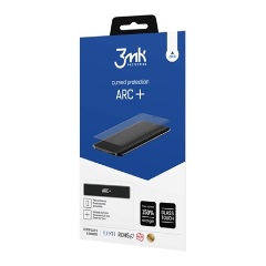Redmi 10C 3MK ARC+ képernyővédő fólia full screen, PET, ÁTLÁTSZÓ