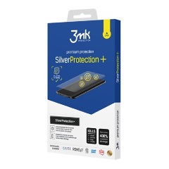 iPhone 15 Pro 3MK SILVER PROTECTION+ képernyővédő fólia antibakteriális, 0.21mm, ÁTLÁTSZÓ