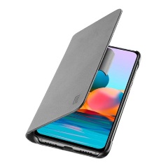 Xiaomi Poco M5s CELLULARLINE BOOK AGENDA tok álló, bőr hatású FLIP, RFID, FEKETE
