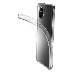 Xiaomi Mi 11 5G CELLULARLINE FINE szilikon telefonvédő ultravékony ÁTLÁTSZÓ