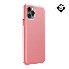 iPhone 11 Pro CELLULARLINE ELITE műanyag telefonvédő mikrofiber belső, valódi bőr hátlap, NARANCSSÁRGA