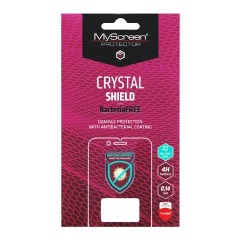 Realme C33 Gigapack mYSCREEN CRYSTAL BacteriaFREE képernyővédő fólia antibakteriális, NEM íves, ÁTLÁTSZÓ