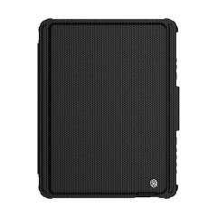 IPAD Pro 11 (2022) NILLKIN BUMPER LINK billentyűzetes defender tok QWERTY, méhsejt, FEKETE