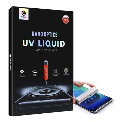 Samsung S22 Ultra 5G MOCOLO UV LIQUID képernyővédő üveg 3D, 9H + UV lámpa, ÁTLÁTSZÓ