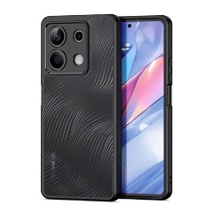 Redmi Note 13 5G DUX DUCIS AIMO szilikon telefonvédő ütésállóság, hullám, FEKETE
