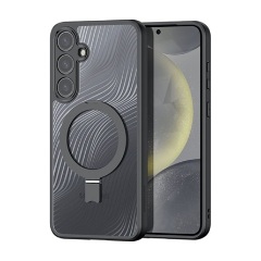 Samsung S24 5G DUX DUCIS AIMO szilikon telefonvédő ütésállóság, hullám, FEKETE