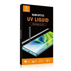 Huawei P30 Pro AMORUS UV LIQUID képernyővédő üveg 3D, 9H + UV lámpa, ÁTLÁTSZÓ