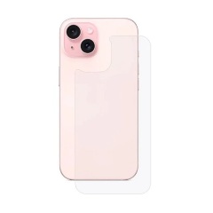 iPhone 15 Gigapack Hátlapvédő üveg 2.5D, 9H, ÁTLÁTSZÓ