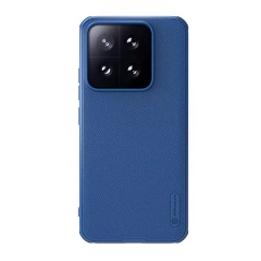 Xiaomi 14 5G NILLKIN SUPER FROSTED PRO műanyag telefonvédő ütésállóság, érdes felület, SÖTÉTKÉK