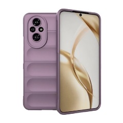 Honor 200 5G Gigapack Szilikon telefonvédő ütésállóság, 3D, LILA