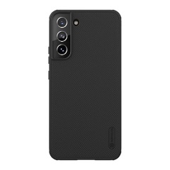 Samsung S22 5G NILLKIN SUPER FROSTED PRO műanyag telefonvédő ütésállóság, érdes felület, FEKETE
