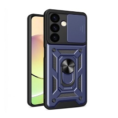 Samsung A25 5G Gigapack Defender szilikon telefonvédő ütésállóság, kameravédő, SÖTÉTKÉK
