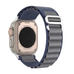 Apple Watch Series 10 46mm DUX DUCIS GS pótszíj egyedi méret, állítható, SÖTÉTKÉK