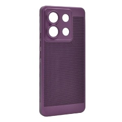 Redmi Note 13 4G Gigapack Műanyag telefonvédő légáteresztő, kameravédő, LILA