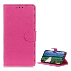 Redmi 9A Gigapack Tok álló, bőr hatású FLIP, prémium, MAGENTA
