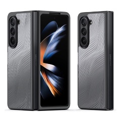 Samsung Z Fold5 5G DUX DUCIS AIMO szilikon telefonvédő ütésállóság, hullám, FEKETE