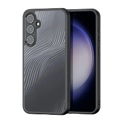 Samsung S23 FE DUX DUCIS AIMO szilikon telefonvédő ütésállóság, hullám, FEKETE