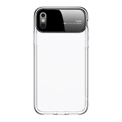 iPhone XS Max 6.5 JOYROOM DREAMLAND telefonvédő szilikon keret üveg hátlap ÁTLÁTSZÓ