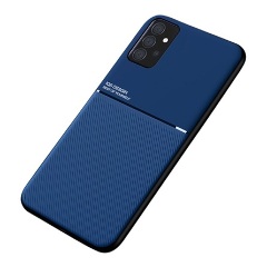 Samsung A52 4G Gigapack Szilikon telefonvédő ütésállóság, csíkos, SÖTÉTKÉK