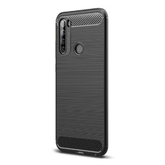 Redmi Note 8T Gigapack Szilikon telefonvédő ütésállóság, karbon minta, FEKETE Redmi Note 8T Gigapack Szilikon telefonvédő ütésállóság, karbon minta, FEKETE