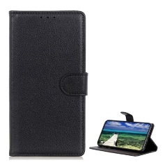 Samsung Xcover 6 Pro GIGAPACK tok álló, bőr hatású FLIP, prémium, FEKETE