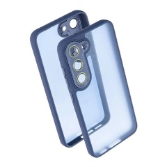 Samsung S23 Gigapack Szilikon telefonvédő ütésállóság, kameravédő, SÖTÉTKÉK